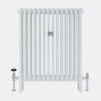 Florence 3 column 865mm curved steel column radiator